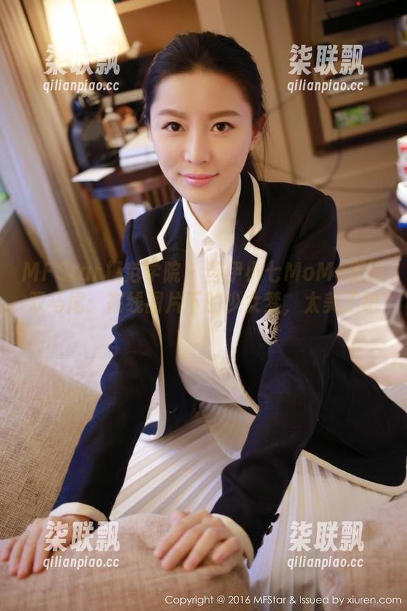 MFStar模范学院 - 当伊小七MoMo邂逅双马尾：在线图片下的少女梦，太美了吧！