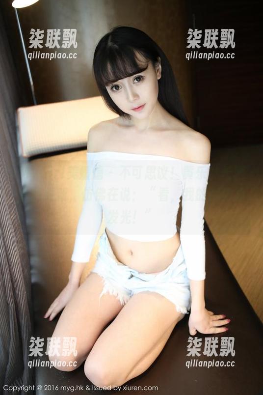 MyGirl美媛馆 - 不可思议！黄乐然长腿套图更新，仿佛在说：“看，我的腿也能发光！”