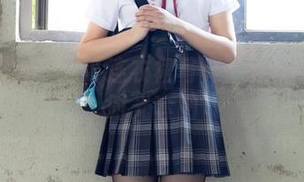 少女秩序 – 晞可连衣裙写真:轻轻飘动的时光套图