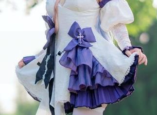 高清魔法少女图片：看看弥美Mime和她的黑猫，真是无可救药的可爱！