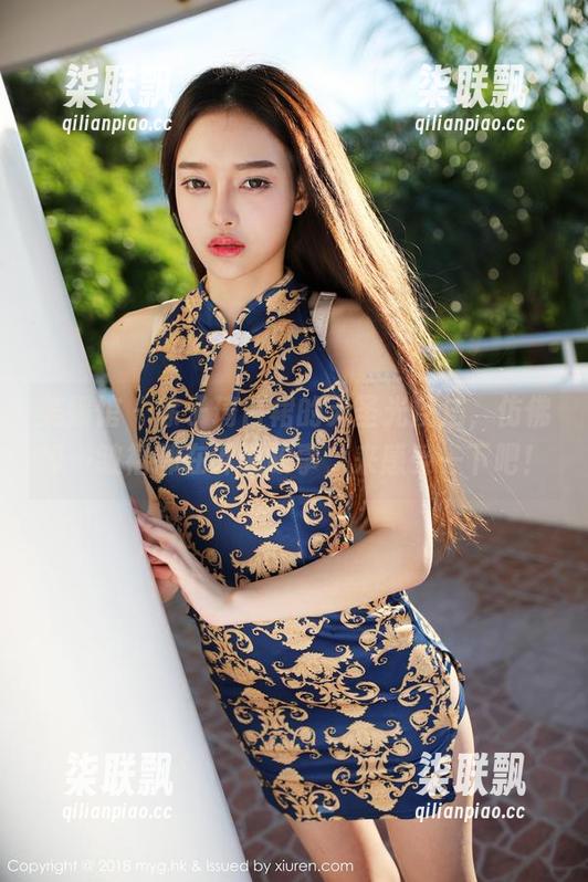 美媛馆 - 徐子琦白裙的无圣光魔法，仿佛每一皱褶都在诉说故事，来感受一下吧！